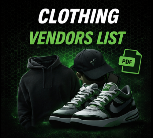 Clothing Vendors Guide